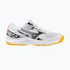 Vaikiški batai Mizuno Stealth Star 3 white/fiery coral 2/citrus