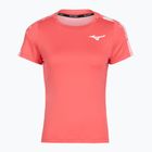 Moteriški teniso marškinėliai Mizuno Daybreakers Printed calypso coral