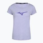 Moteriški bėgimo marškinėliai Mizuno Core Runbird Tee icelandic blue