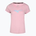 Moteriški bėgimo marškinėliai Mizuno Core Runbird Tee bleached mauve