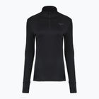 Moteriškas bėgimo džemperis Mizuno Active Warm Half Zip black