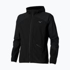 Vyriška bėgimo striukė Mizuno Active Alpha Hodded black