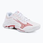 Moteriški tinklinio bateliai Mizuno Wave Lightning Elite white/rose elegance/lava falls