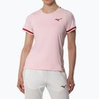 Moteriški teniso marškinėliai Mizuno Stargazer Tee pinkesque