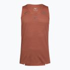 Vyriški bėgimo marškinėliai Mizuno Tech Light Tank copper brown