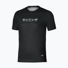 Vyriški bėgimo marškinėliai Mizuno Core Graphic Tee black