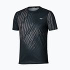 Vyriški bėgimo marškinėliai Mizuno Core Graphic Tee black/gray