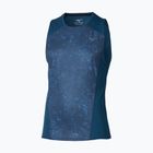 Vyriški bėgimo marškinėliai Mizuno Active DryAeroFlow Graphic Tank Top estate blue