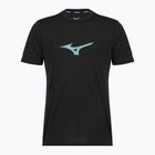Vyriški bėgimo marškinėliai Mizuno Core Runbird Tee black
