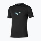 Vyriški bėgimo marškinėliai Mizuno Core Runbird Tee black