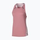 Moteriški bėgimo marškinėliai Mizuno Active DryAeroFlow Tank Top rose elegance