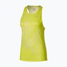 Moteriški bėgimo marškinėliai Mizuno Core Graphic Tank Top lightning yellow