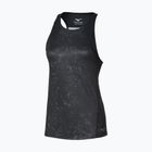 Moteriški bėgimo marškinėliai Mizuno Active DryAeroFlow Graphic Tank Top black