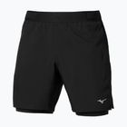 Vyriški bėgimo šortai Mizuno Core 5.5 Inches 2in1 black