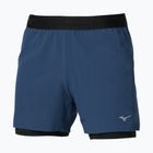 Vyriški bėgimo šortai Mizuno Core 5.5 Inches 2in1 estate blue