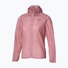 Moteriška bėgimo striukė Mizuno Tech Light Hooded Jacket rose elegance