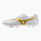Futbolo bateliai Mizuno Morelia II Japan FG white/football gold/galaxy silver