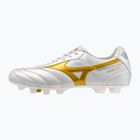 Futbolo batai Mizuno Morelia II Elite FG White/Football Gold/Galaxy Silver