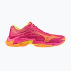 Tinklinio bateliai Mizuno Wave Lightning Elite pink tetra/fortune yellow/ligh