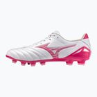 Futbolo bateliai Mizuno Morelia Neo IV Pro FG white/fuchsia purple/fuchsia purple