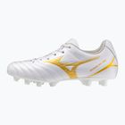 Vaikiški futbolo bateliai Mizuno Monarcida Neo III Select FG white/mp gold