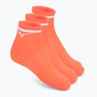 Kojinės Mizuno Training Mid With Line Lava Orange