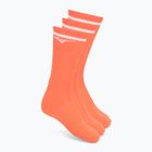 Kojinės Mizuno Training With Line Lava Orange