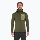 Vyriškas džemperis Rab Superflux Hoody army QFG-13