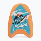 Plaukimo lenta Speedo Turtle Printed Float chima azure blue/fluro orange
