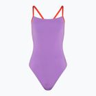 Moteriškas vientisas plaukimo kostiumas Speedo Solid Tie Back sweet purple/watermelon