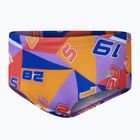 Vaikiškos maudymosi kelnaitės Speedo 13 Allover Club Training Digital Brief true cobalt/sweet purple/mandarin peel