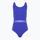 Moteriškas vientisas plaukimo kostiumas Speedo Shaping Luniaglow true cobalt