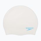 Vaikiška plaukimo kepuraitė Speedo Plain Moulded Silicone white/aqua splash