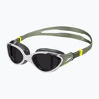 Moteriški plaukimo akiniai Speedo Biofuse Polarised 2.0 country green/hyper yellow/white