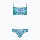 Moteriškas dviejų dalių plaukimo kostiumas Speedo Printed Adjustable Thinstrap hapuna blue