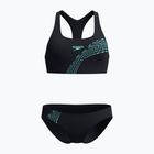Moteriškas dviejų dalių maudymosi kostiumėlis Speedo Placement Bikini set arctic glass