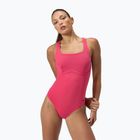 Moteriškas vientisas maudymosi kostiumėlis Speedo Flex Band with Swim Bra raspbery fill/vermilion/punch