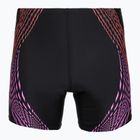 Vyrų plaukimo šortai Speedo Duo Logo Print Mid Jammer black/coral sands/neon violet