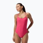 Moteriškas vientisas maudymosi kostiumėlis Speedo Solid Racerback raspberry fill/vermilion/punch