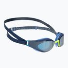 Plaukimo akiniai Speedo Fastskin Hyper Elite Mirror night / cobalt / silver mirror