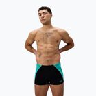 Vyriškos plaukimo trumpikės Speedo Endurance+ MAX Splice Aquashort juoda/turkio spalvos gem