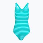 Moteriškas vientisas maudymosi kostiumėlis Speedo Eco Endurance+ Printed Medalist turquoise gem