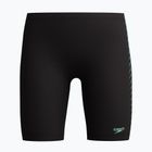 Vaikiški plaukimo šortai Speedo Plastisol Placement Jammer black/alfalfa green