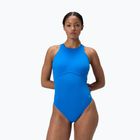 Moteriškas vientisas maudymosi kostiumėlis Speedo Racer Zip with Built in Swim Bra lagoon blue