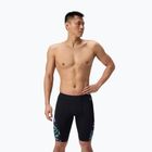 Speedo vyriški plaukimo marškinėliai ML Printed Side Spliced gloral glitch/black