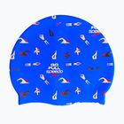 Plaukimo kepuraitė Speedo Printed Silicone speedo blue eik pilnu greičiu plaukikai Speedo