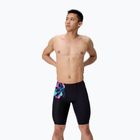 Vyriški plaukimo šortai Speedo Placement Aquashort glitchy garden/black