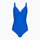 Moteriškas vientisas maudymosi kostiumėlis Speedo Shaping Cross Knot deep sapphire