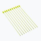 Treniruočių lazdos QuickPlay Agility Poles 10 vnt. green