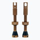 Vožtuvų komplektas presta Peaty's X Chris King MK2 Tubeless Valves 42 mm bourbon